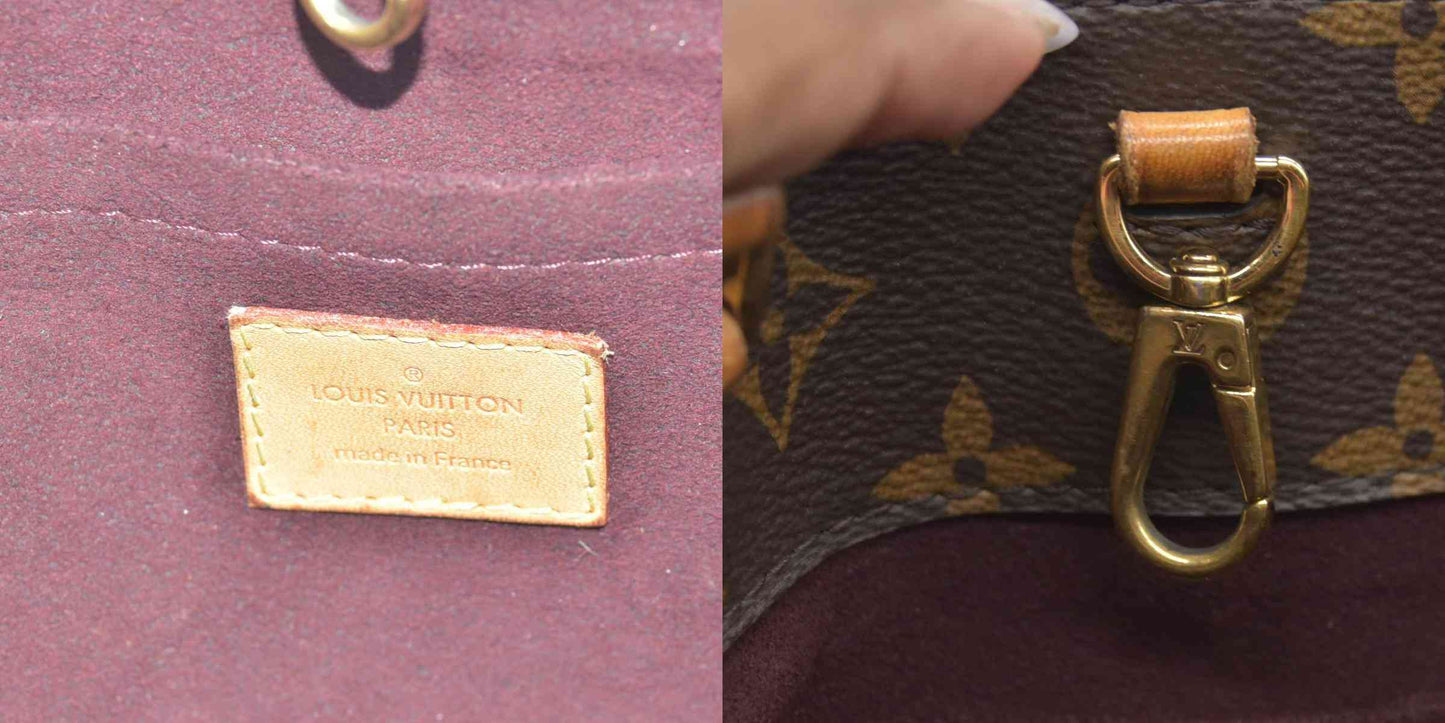 $2750 2016 Louis Vuitton Monogram Monogram Montaigne BB TR0146