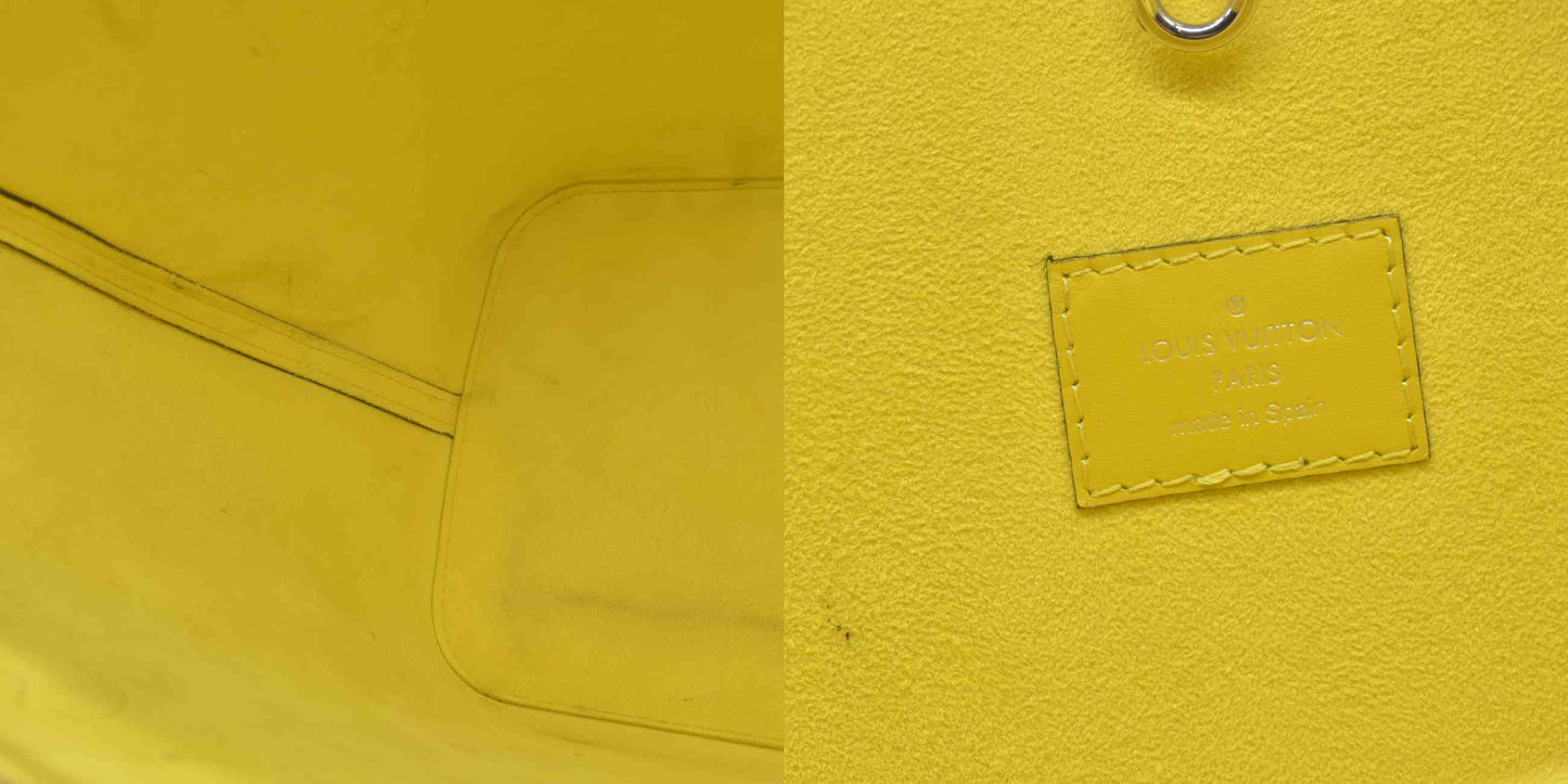 $2640 2014 Louis Vuitton Pistache Epi Leather Neverfull MM Bag CA2194 CONSIGNMENT