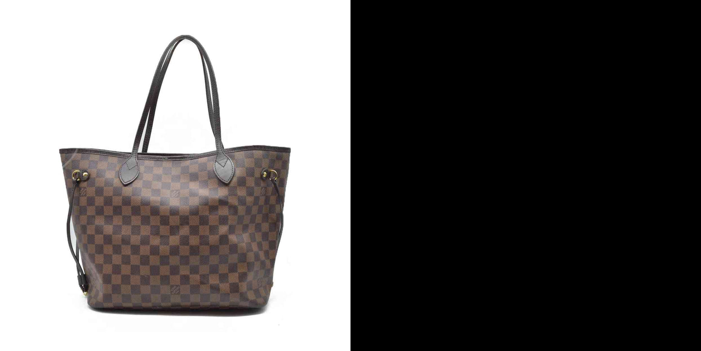 $2130 Louis Vuitton 2020 Damier Ebene Neverfull MM