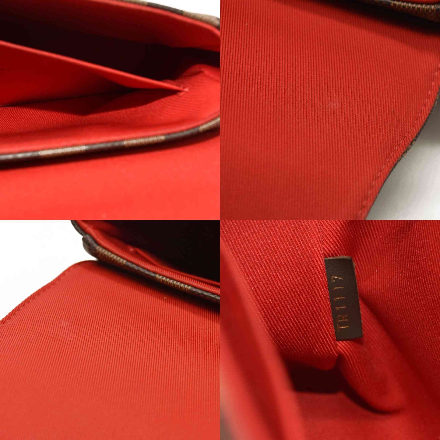 LOUIS VUITTON Damier Ebene Croisette TR1117