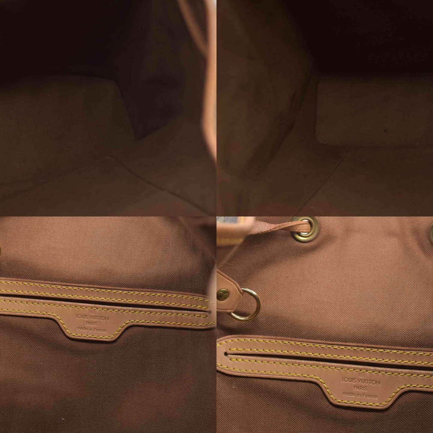 $3100 CONSIGNMENT Louis Vuitton Monogram Montsouris GM Backpack SP0959 1999