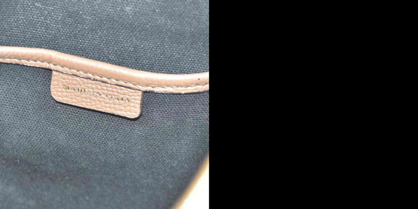 AUCTION $1795 BURBERRY Nova Check Canvas Leather Tote Bag w/Strap