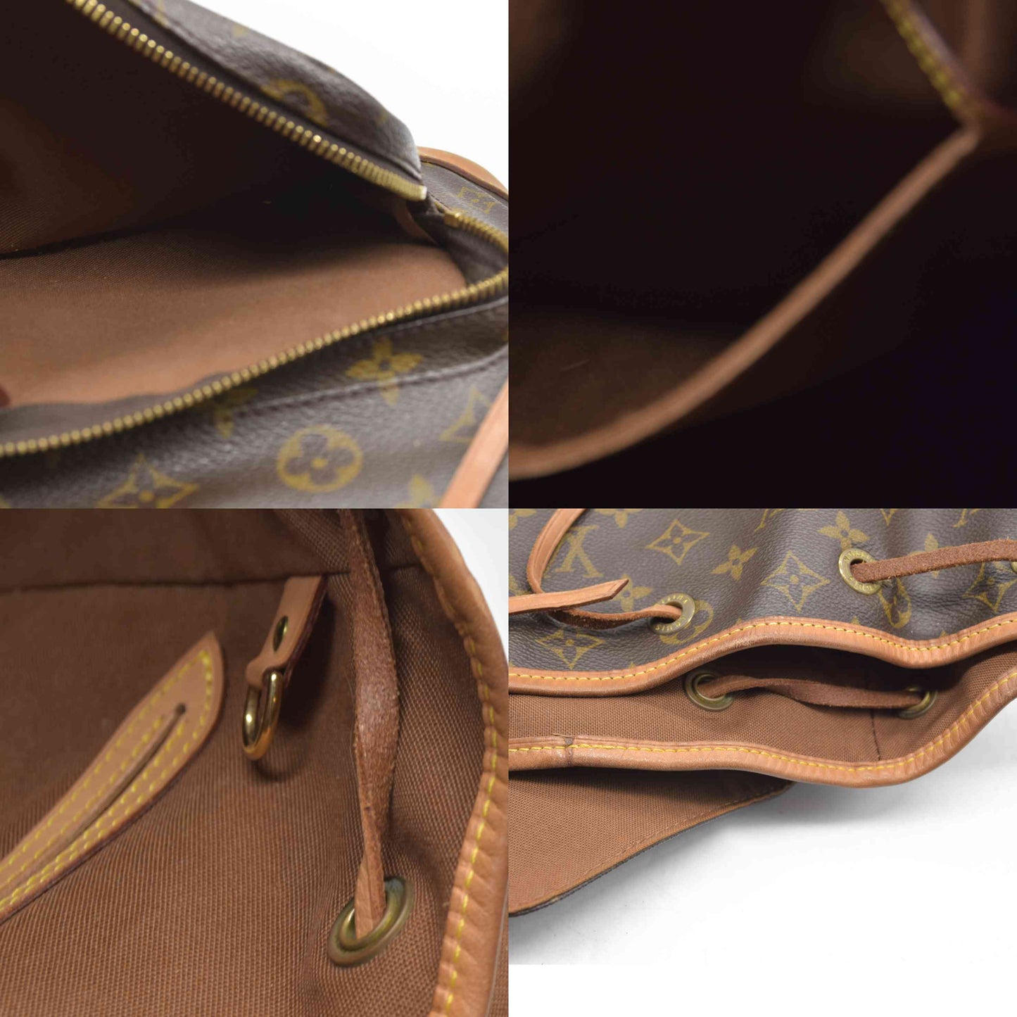 $3100 CONSIGNMENT Louis Vuitton Monogram Montsouris GM Backpack SP0959 1999