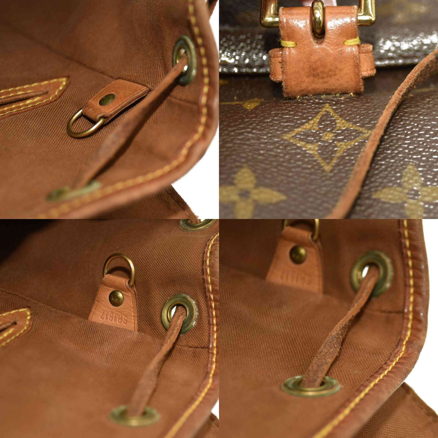 Louis Vuitton Monogram  Montsouris Backpack MM SP1917