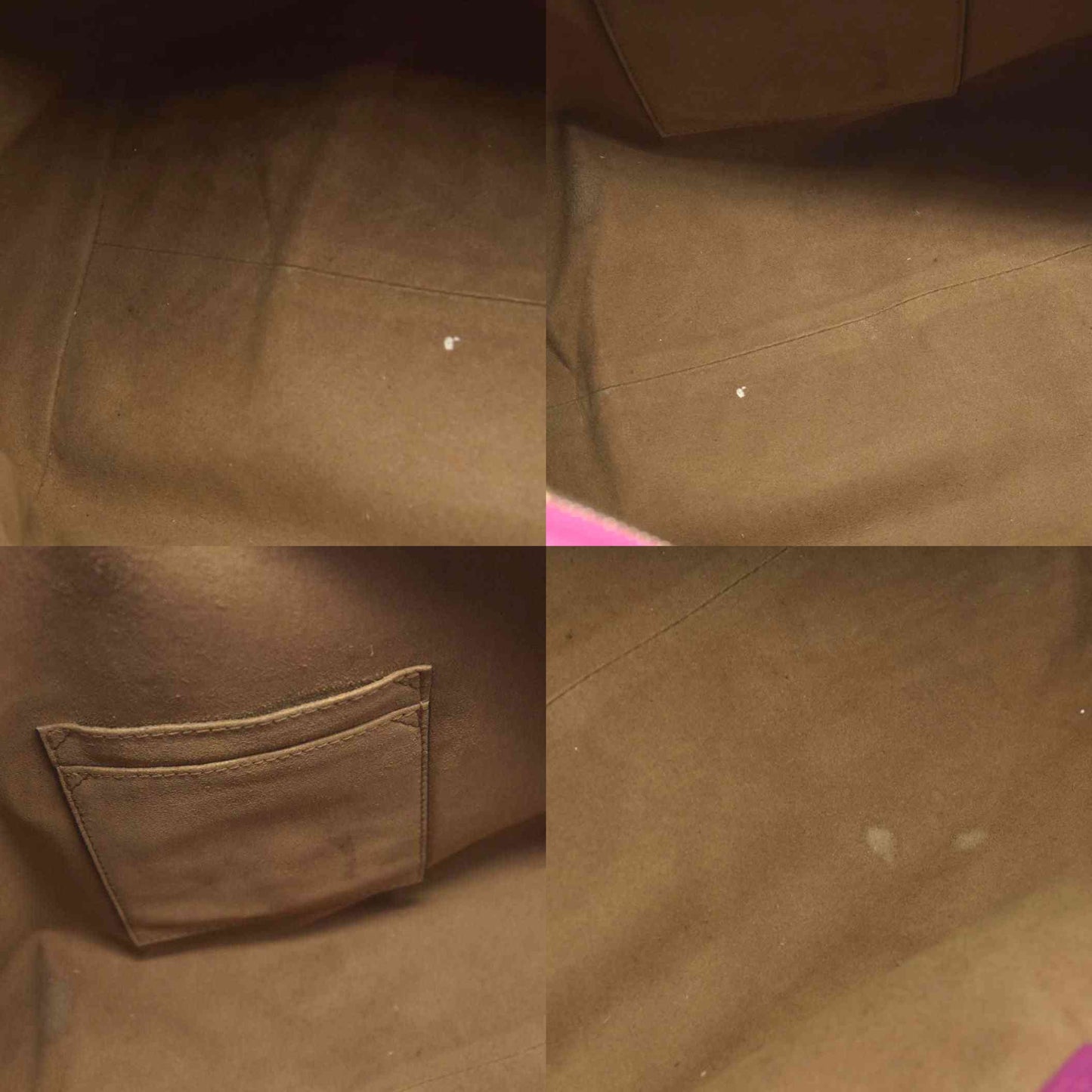 $2980 Gucci GG Supreme Monogram Moon Calfskin Small Boston Beige Ebony Hibiscus Red New Rosette