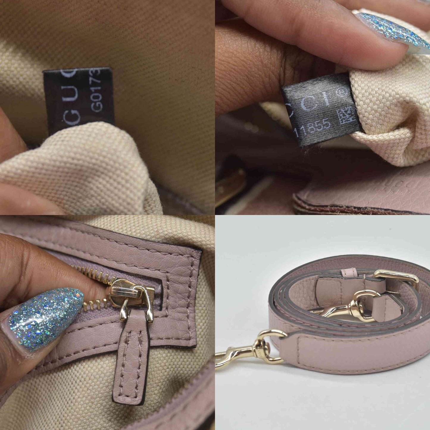 $1350 Gucci Monogram Vintage Web Medium Boston