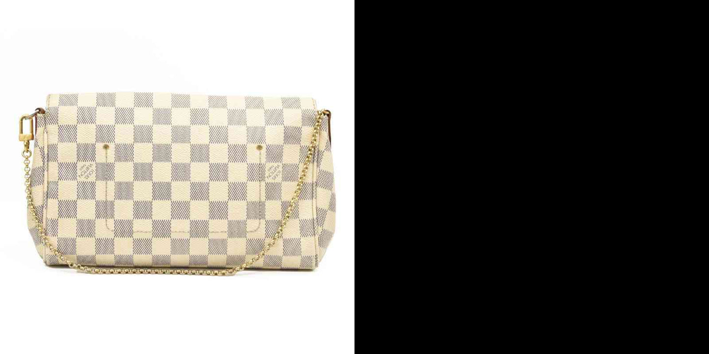 LOUIS VUITTON Damier Azur Favorite MM DU2174