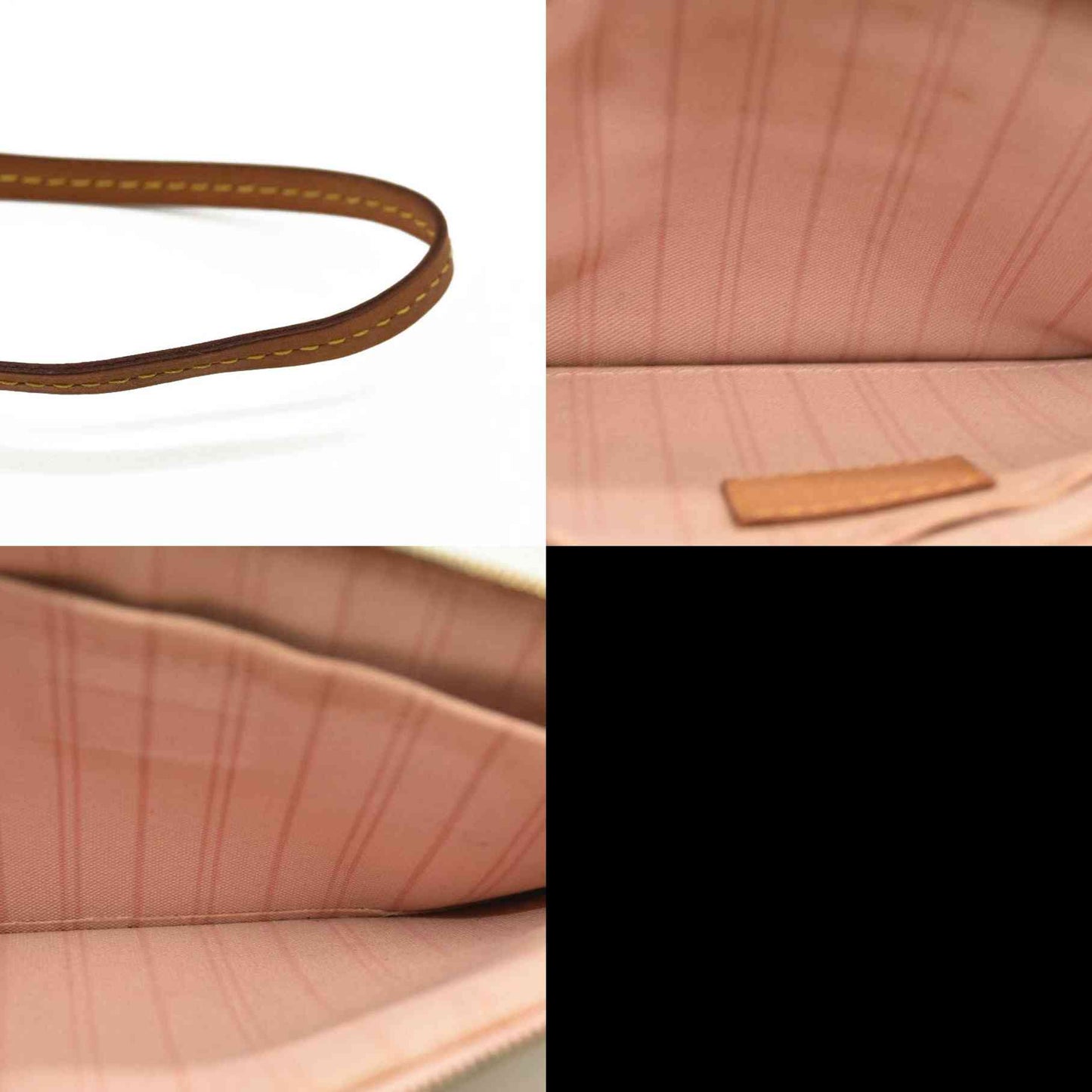 LOUIS VUITTON Damier Azur Neo Neverfull MM Rose Ballerine FL0129