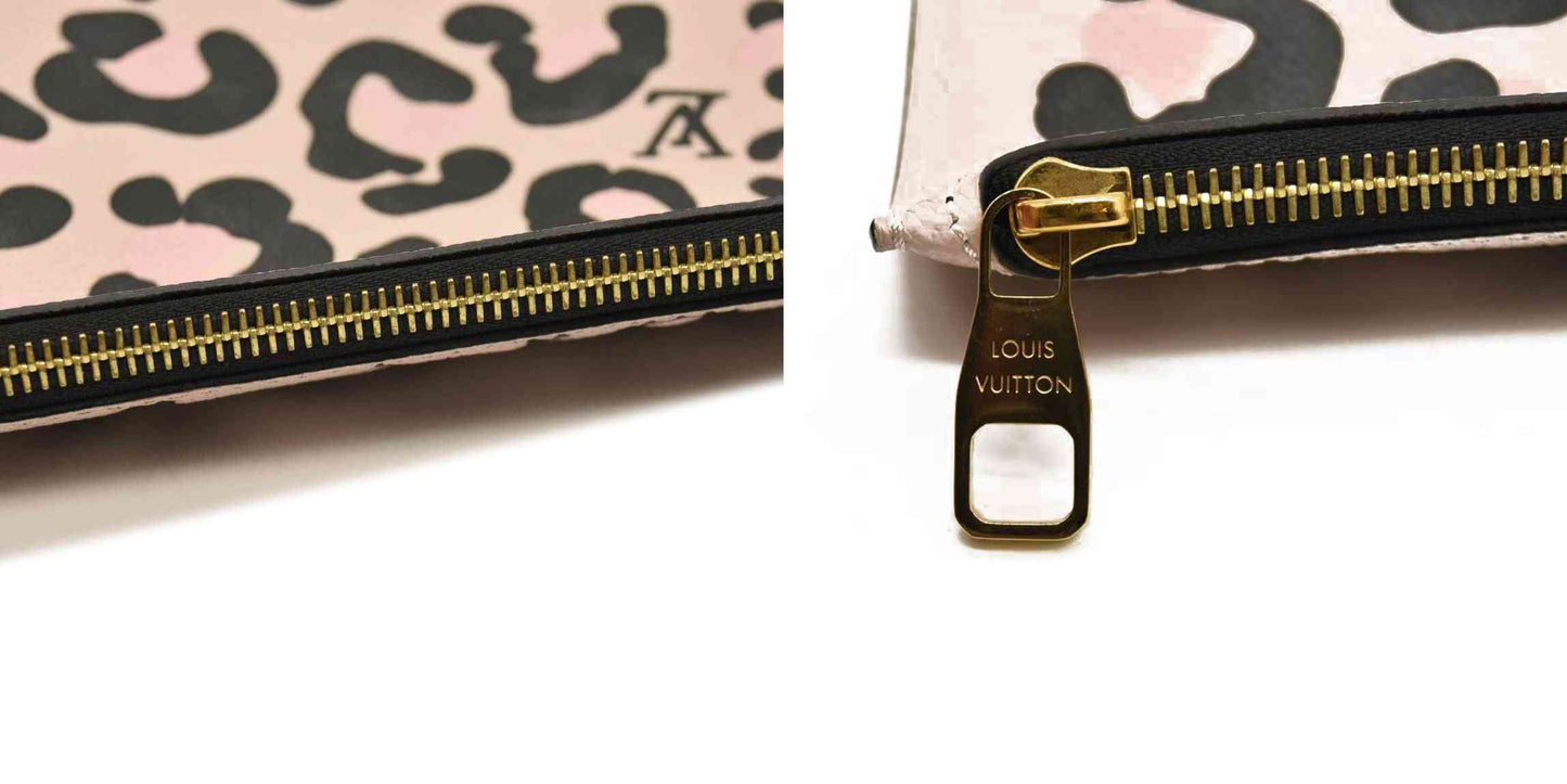 Louis Vuitton  Empreinte Monogram Giant Wild At Heart Neverfull MM Creme