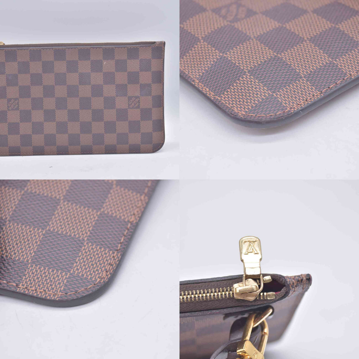 $2310 2018 Louis Vuitton Damier Ebene Neverfull GM with Pouch SD4128 10021108