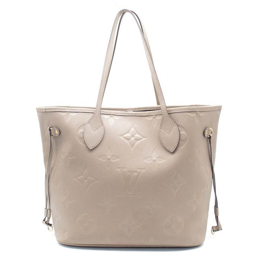 Louis Vuitton Neverfull Giant Mm Tourterelle Beige Monogram Empreinte Leather Tote