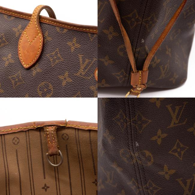 2008 Louis Vuitton Neverfull Gm Brown Monogram Canvas Tote