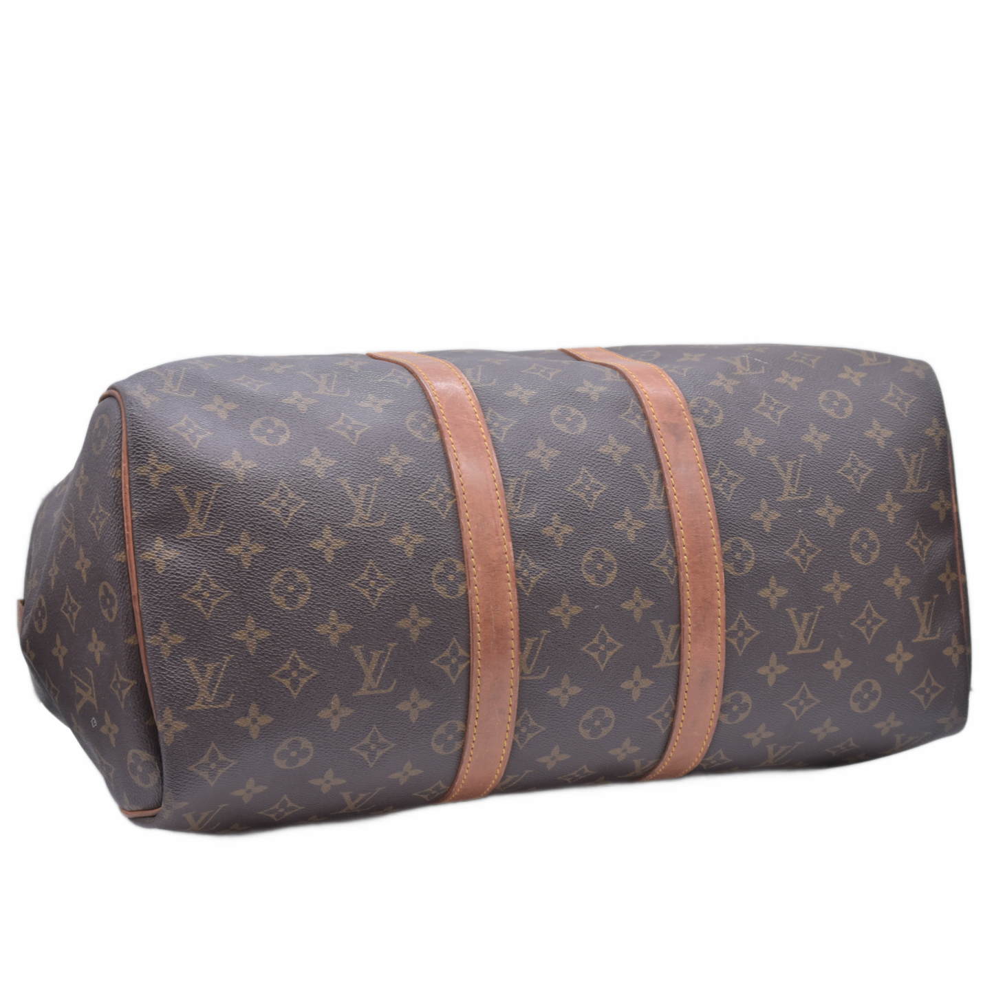 $1420 1986 Louis Vuitton Monogram Duffle Boston Bag Keepall 45 VI862