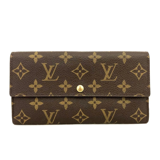 PRE-ORDER Louis Vuitton Monogram Portefeiulle Sarah Long Bifold Wallet Brown CT0036