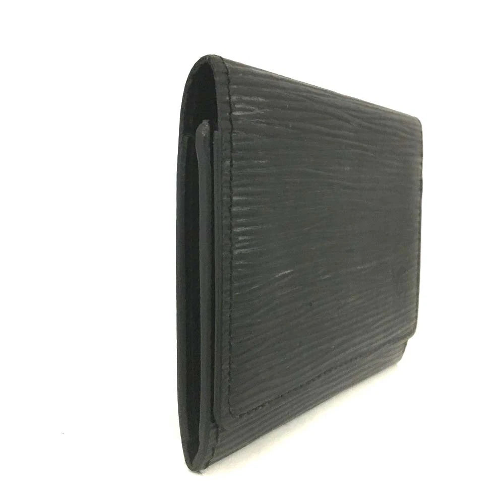 PRE-ORDER Louis Vuitton Epi Pochette Cartes Visite Leather Card Case Black CA0028