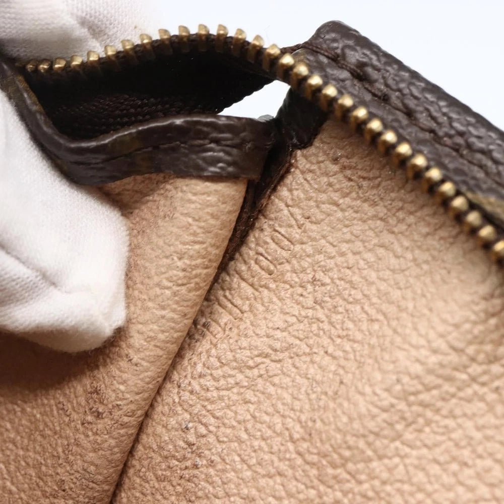 LOUIS VUITTON Monogram Poche Toilette 19 Pouch M47544 LV Auth 145785