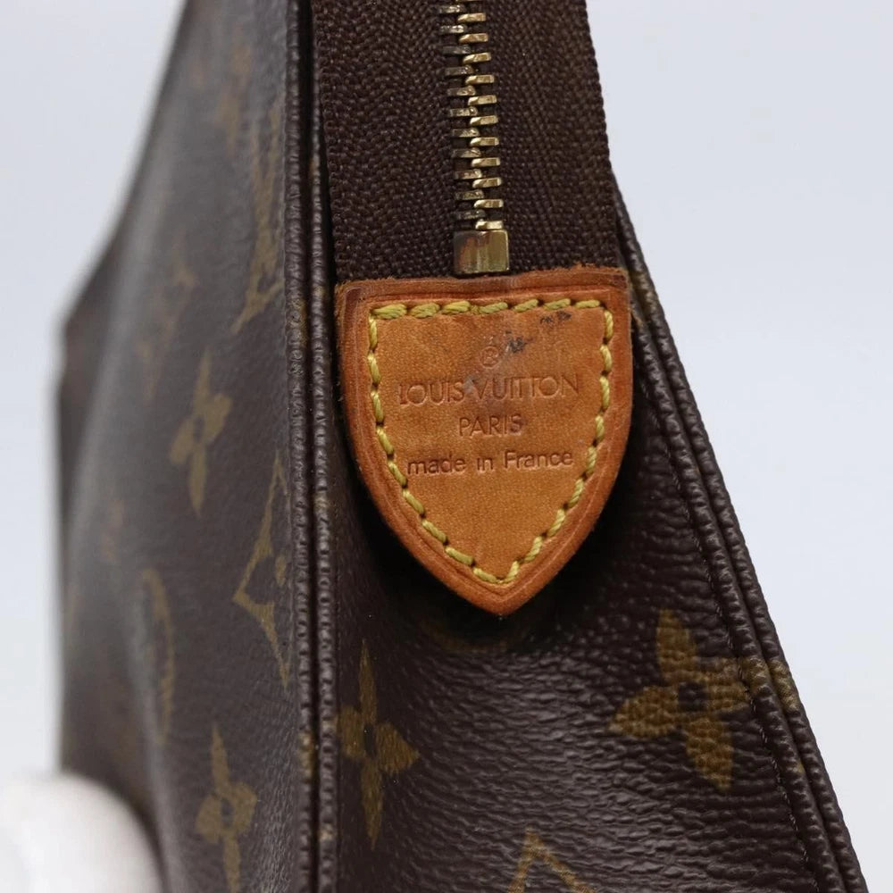 LOUIS VUITTON Monogram Poche Toilette 19 Pouch M47544 LV Auth 145785