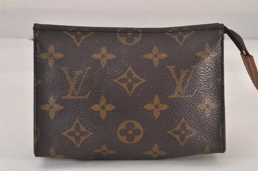 Louis Vuitton Monogram Poche Toilette 15 M47546 Cosmetics Pouch SL0966