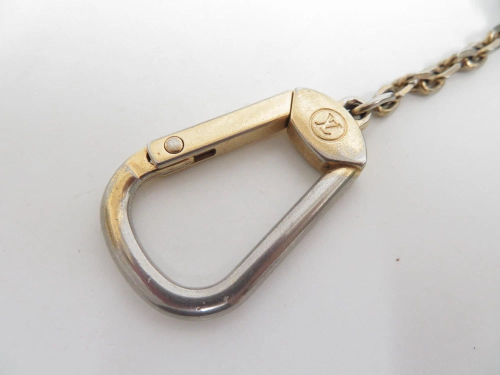 LOUIS VUITTON $345 Monogram Coin Purse Key Pochette Cles #44928