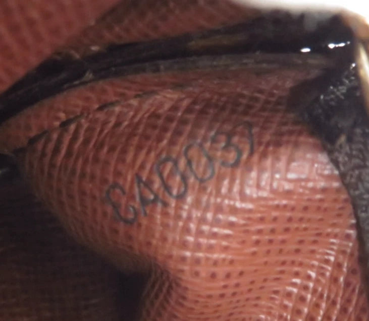 LOUIS VUITTON $345 Monogram Coin Purse Key Pochette Cles #44928