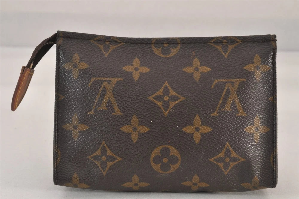 Louis Vuitton Monogram Poche Toilette 15 M47546 Cosmetics Pouch SL0966