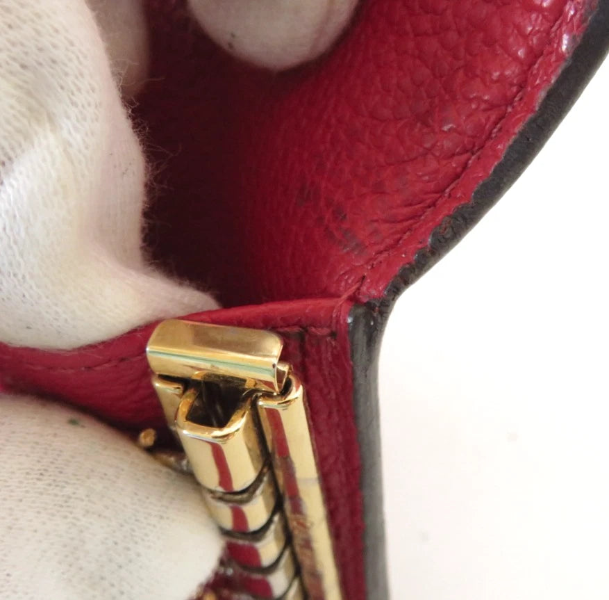 LOUIS VUITTON $450 Monogram Empreinte Leather Multicles 6 Ring Key Case TJ3188