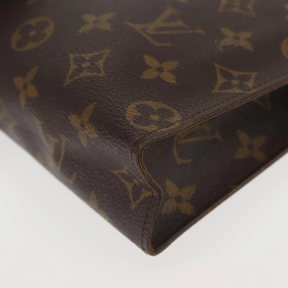 LOUIS VUITTON Monogram Poche Toilette 26 Pouch M47542 LV Auth 143571