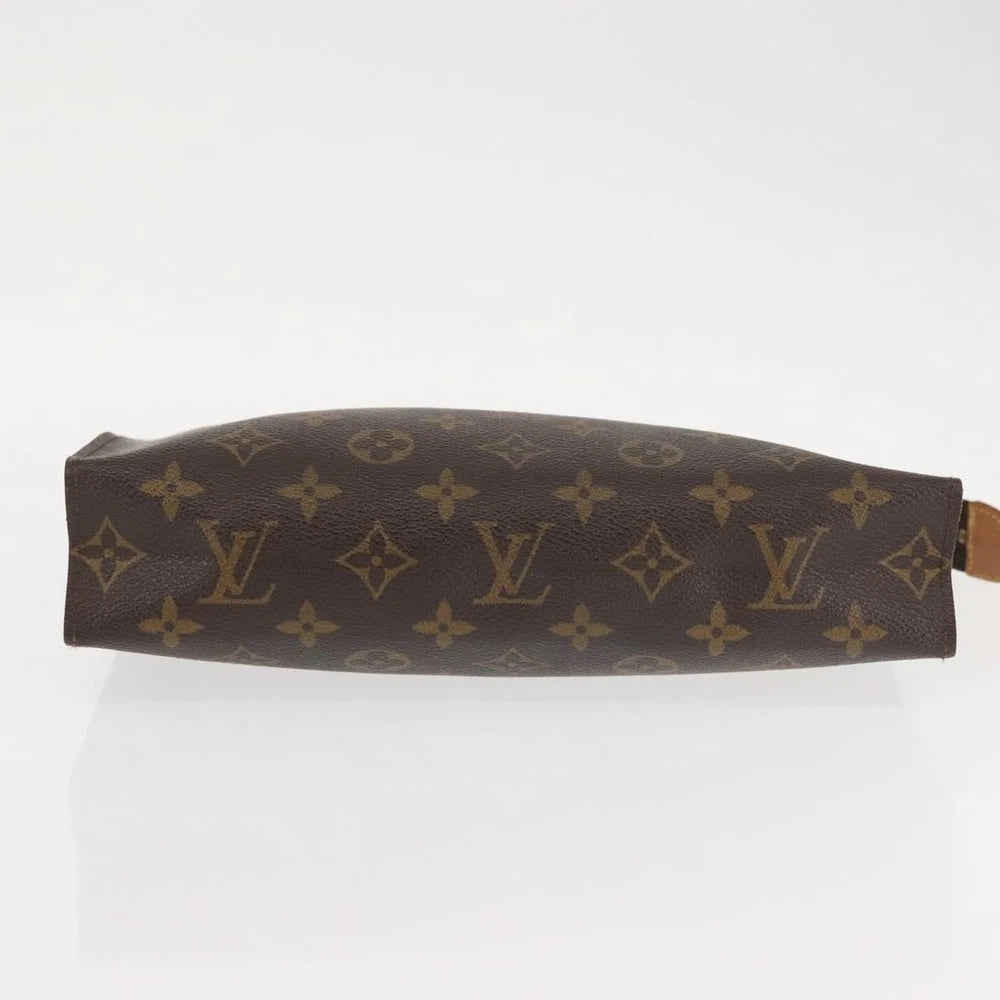 LOUIS VUITTON Monogram Poche Toilette 26 Pouch M47542 LV Auth 143571