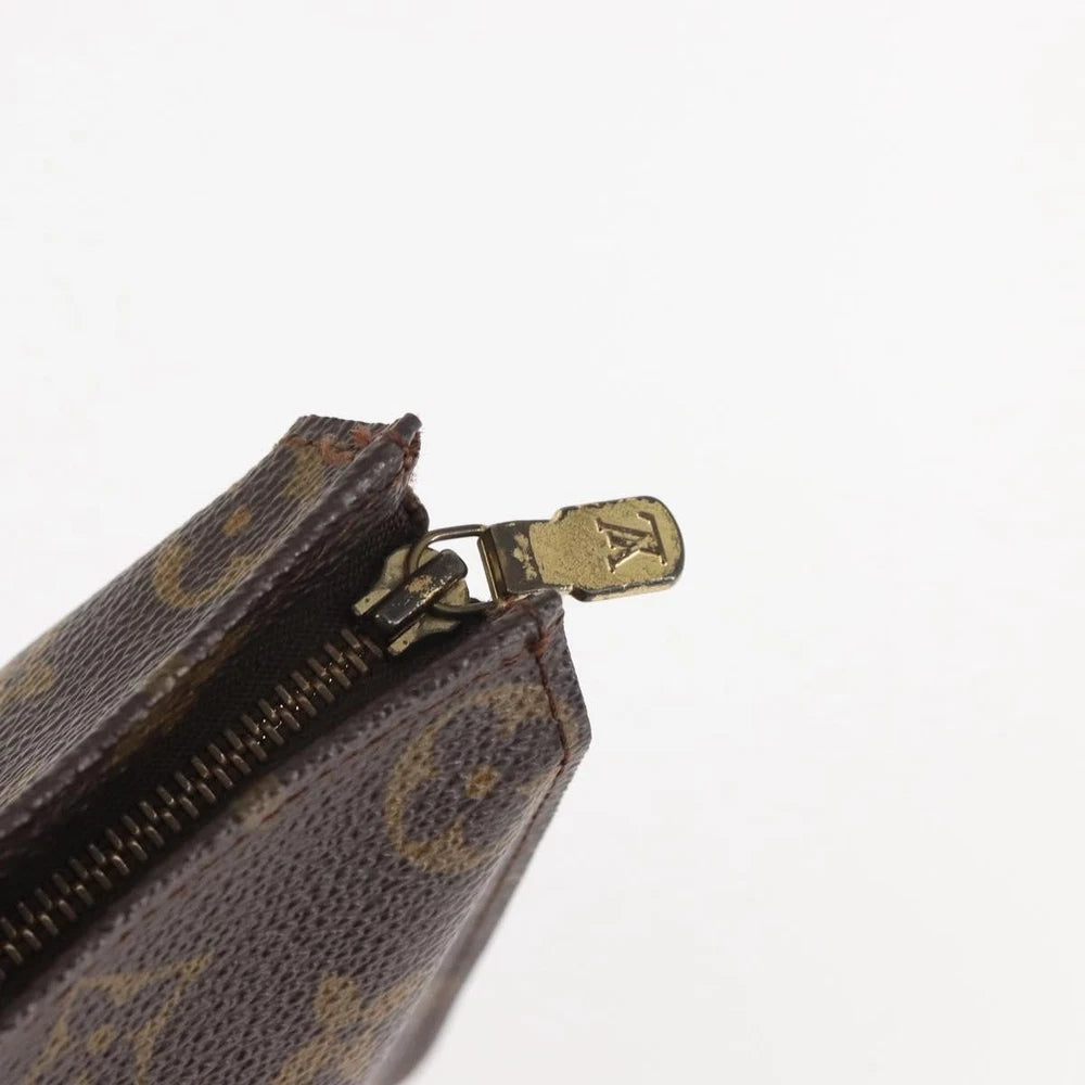 LOUIS VUITTON Monogram Poche Toilette 26 Pouch M47542 LV Auth 143571