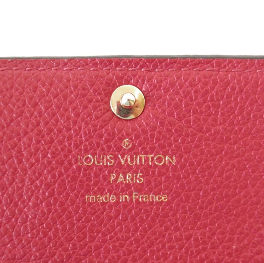 LOUIS VUITTON $450 Monogram Empreinte Leather Multicles 6 Ring Key Case TJ3188