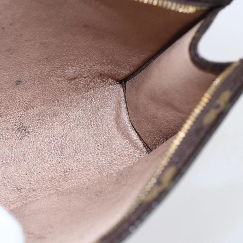 LOUIS VUITTON Monogram Poche Toilette 19 Pouch M47544 LV Auth 145785