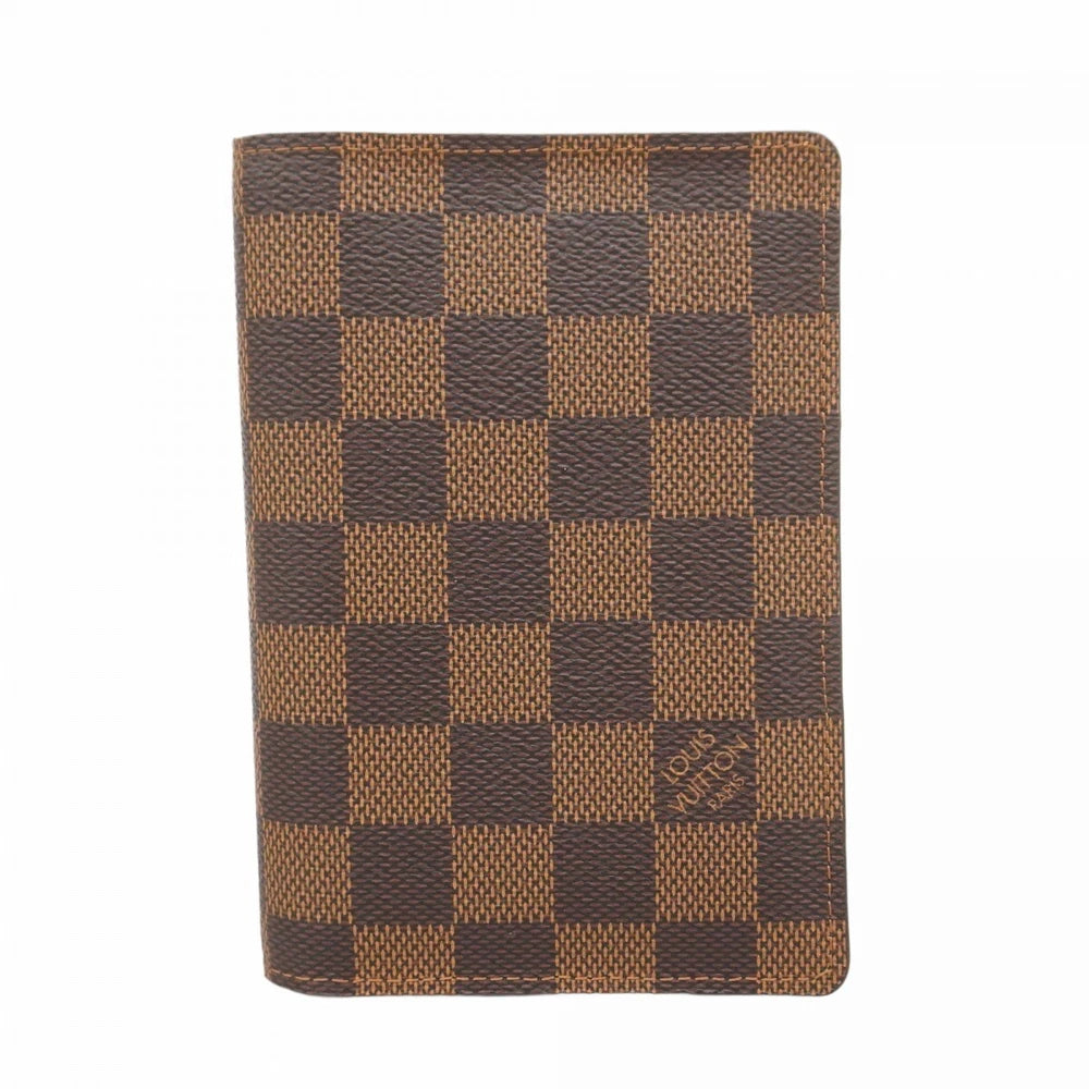Louis Vuitton  $390 Damier Ebene Passport Cover CA2152