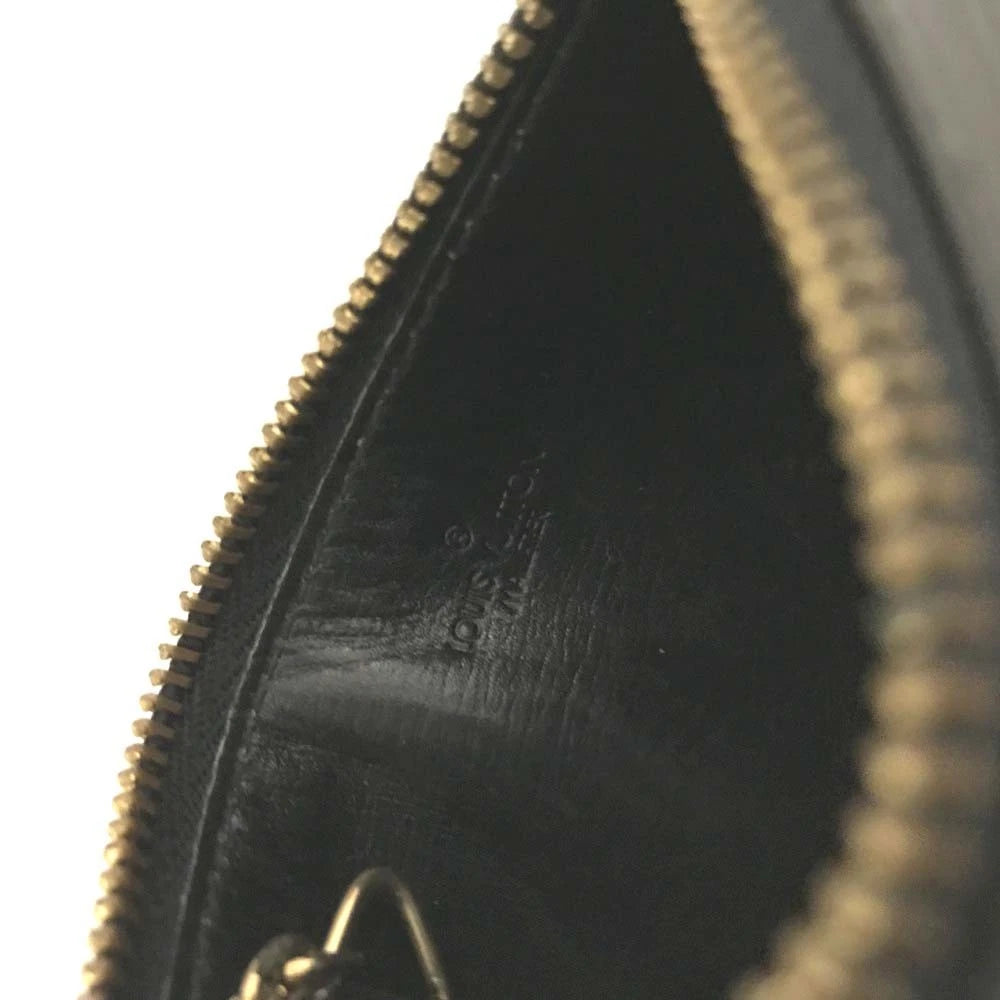 Louis Vuitton Epi Pochette Cles Leather Wallet Coin Purse Black