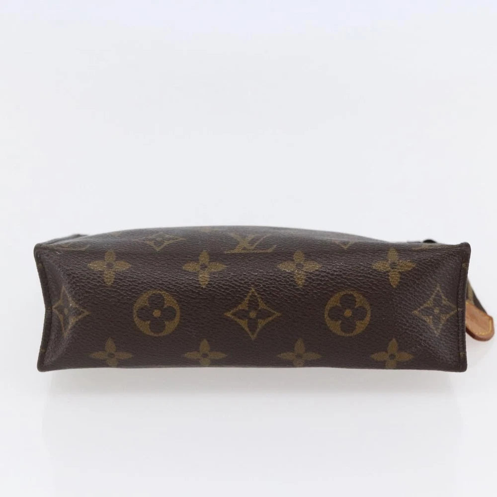 LOUIS VUITTON Monogram Poche Toilette 19 Pouch M47544 LV Auth 145785