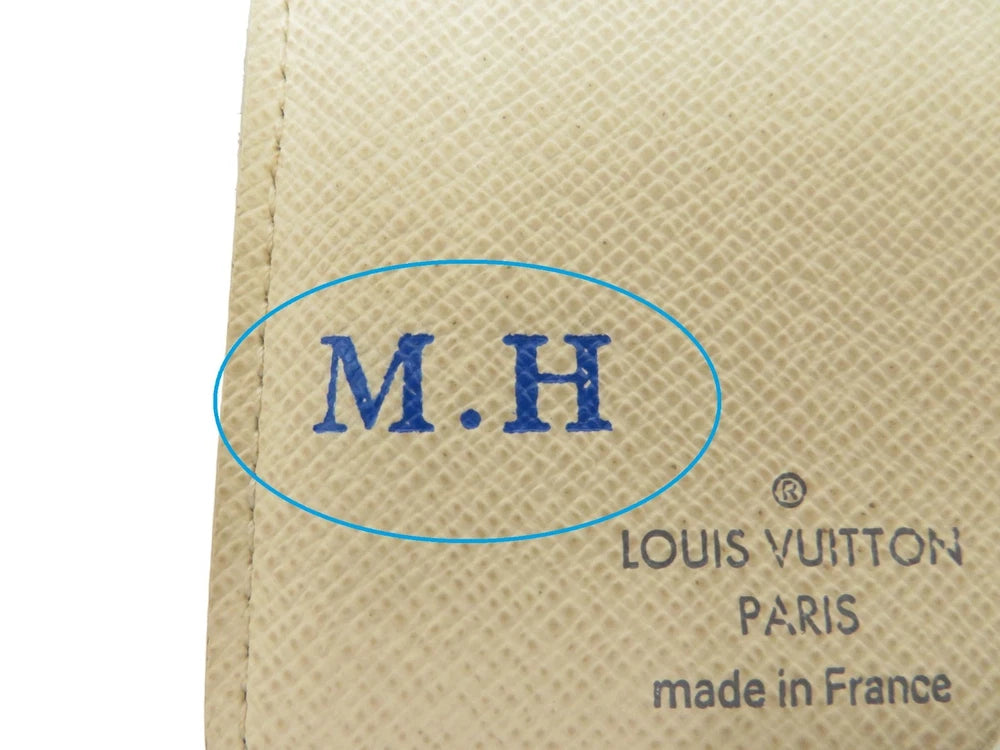 LOUIS VUITTON Damier Azur Porte Monnaie Billets Viennois Wallet