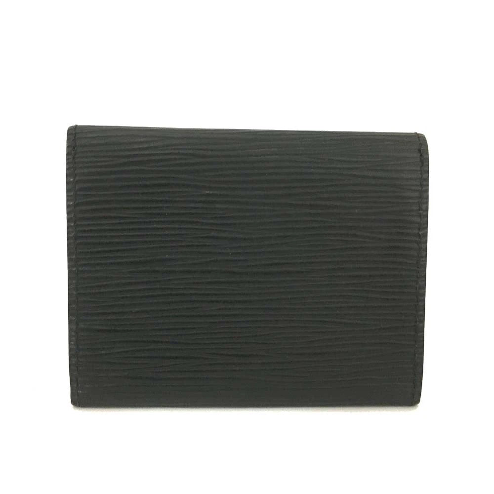 PRE-ORDER Louis Vuitton Epi Pochette Cartes Visite Leather Card Case Black CA0028