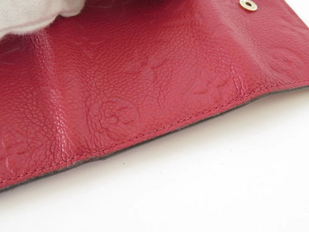 LOUIS VUITTON $450 Monogram Empreinte Leather Multicles 6 Ring Key Case TJ3188