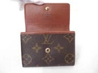 LOUIS VUITTON Monogram Plat Bifold Wallet Coin Case MI0050