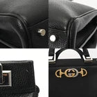 $4500 GUCCI Zumi Medium Top Handle 2-Way Bag