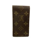 Louis Vuitton Monogram Cigarette Tobacco Case Brown CT0969