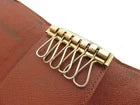 LOUIS VUITTON Monogram Leather Multicles 6 Ring Key Case CT1020