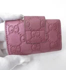 GUCCI Guccissima Leather 6 Ring Key Case