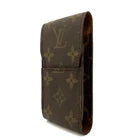 Louis Vuitton Monogram Cigarette Tobacco Case Brown CT0969