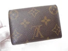 LOUIS VUITTON Monogram Plat Bifold Wallet Coin Case MI0050
