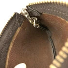 Louis Vuitton Monogram Pochette Cles Wallet Coin Purse Brown 861