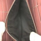 Chloe Logo Leather/Patent Zip Around Long Wallet Purse Bicolor