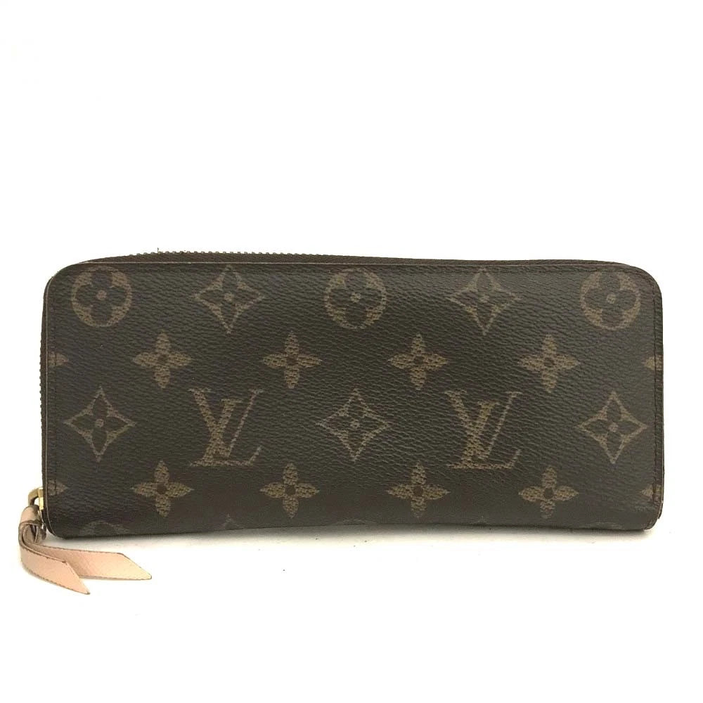 PRE-ORDER Louis Vuitton Monogram Portefeuille Clemence Zip-Around Long Wallet