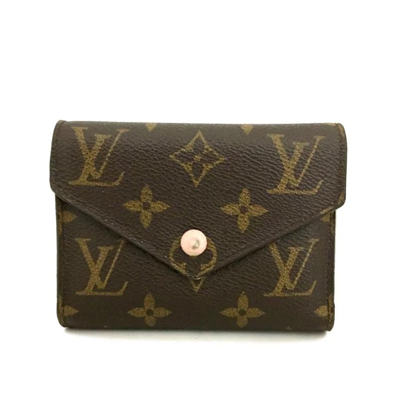 Louis Vuitton  Monogram Victorine Wallet Rose Ballerine MI3197