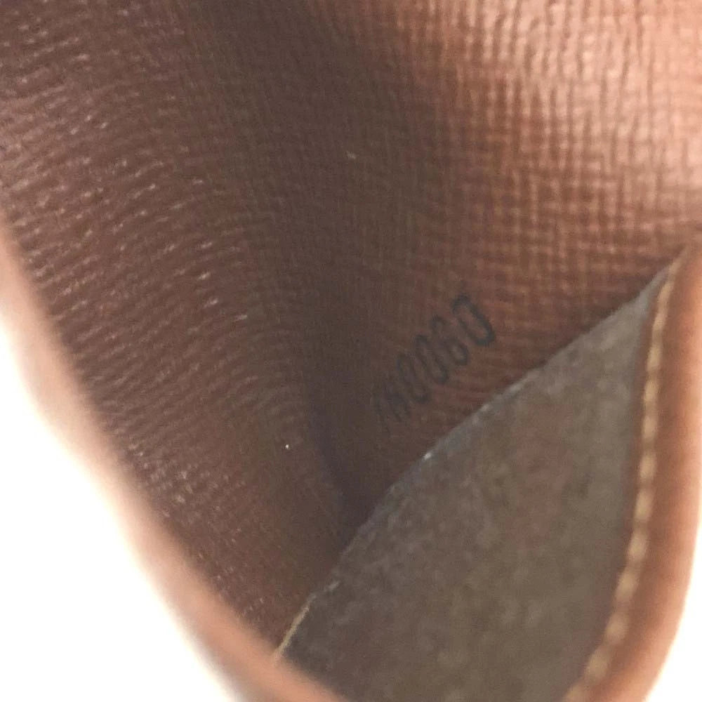 $345 2000 Louis Vuitton Monogram Multicles 4 Ring Key Case Brown TH0060