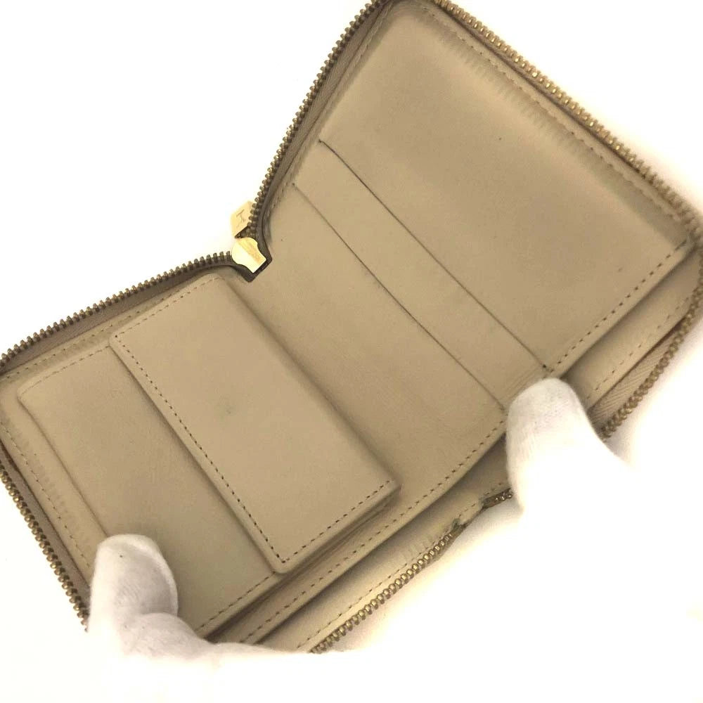 $490 Louis Vuitton Monogram Vernis Patent Leather Broom Zip Around Wallet BJ0959